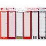 Pack de trois calendriers perpetuels anniversaires et dates importantes - Famille couple et copains - Français