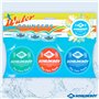 Schildkröt Water Bouncers, 3 Coussins en Néoprène Remplis de Silicone Qui Rebondissent sur la Surface de l'eau, Ø55mm, Très Amus