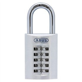 Zahlenvorhangschloss 183AL/45 Schlosskörperbreite 47 mm Aluminium silber 1 pièces