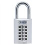 Zahlenvorhangschloss 183AL/45 Schlosskörperbreite 47 mm Aluminium silber 1 pièces