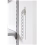 Element System 11202-00003 Laura Support ceintres inclinable/incluant vis/chevilles Blanc
