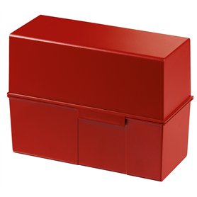 HAN 975-17 Organiseur de bureau pour 500 fiches Rouge