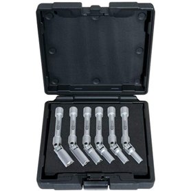 KS Tools 922.4071 - Coffret de douilles longues articulées 3/8'' - Gamme ULTIMATE® - 8 à 16 mm - Montage et Démontage des bougie