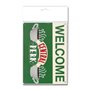 Logoshirt®️ Friends I Central Perk I Welcome I Signe - Plaque en métal - Rétro I DIN A5 I Design Original sous Licence