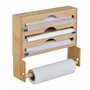 Relaxdays Distributeur Papier Aluminium et Film Alimentaire