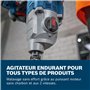 Bosch Professional 18V System agitateur sans-fil GRW 18V-160 (incl 1 rallonge 7 cm (M14-M14), 2 clés)