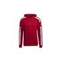 Sweat à capuche homme Adidas SQ21 HOOD GP6435 Rouge