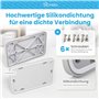 DL-pro Clapet d'entretien pour Bosch Siemens 646776 00646776 - Rabat de boîtier - Rabat de service - Porte de service pour échan
