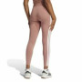 Leggings de Sport pour Femmes Adidas W 3S SJ LEG JE0071 Rose