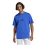 T-shirt à manches courtes homme Adidas M LIN SJ T JE8995 Bleu