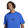 T-shirt à manches courtes homme Adidas M LIN SJ T JE8995 Bleu