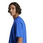 T-shirt à manches courtes homme Adidas M LIN SJ T JE8995 Bleu