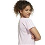 T shirt à manches courtes Enfant Adidas JG 3S TEE 160 JF3678 Rose