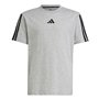 T shirt à manches courtes Enfant Adidas J 3S TEE 160 JD6486 Gris