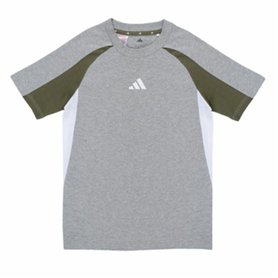 T shirt à manches courtes Enfant Adidas J CB T JD0059 Gris