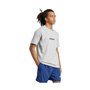 T-shirt à manches courtes homme Adidas M LIN SJ T JE9002 Gris
