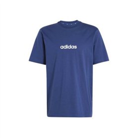 T shirt à manches courtes Enfant Adidas J LIN TEE 160 JC9749 Bleu