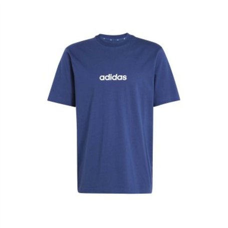 T shirt à manches courtes Enfant Adidas J LIN TEE 160 JC9749 Bleu
