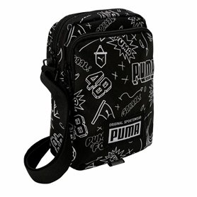 Sac à Bandoulière Puma Academy Portable Noir