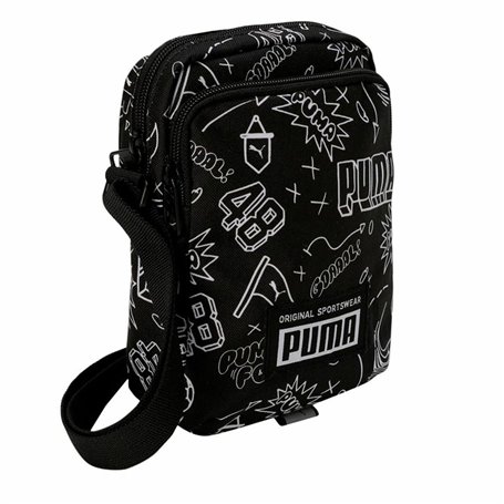 Sac à Bandoulière Puma Academy Portable Noir
