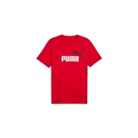 T-shirt à manches courtes homme Puma ESS 2 COLOR No. 1 Logo Tee C/O 684708 11 Rouge