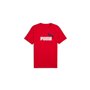 T-shirt à manches courtes homme Puma ESS 2 COLOR No. 1 Logo Tee C/O 684708 11 Rouge