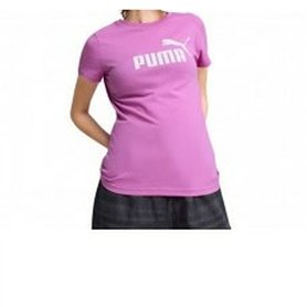 T-shirt à manches courtes femme Puma ESS No. 1 Logo Tee Rose