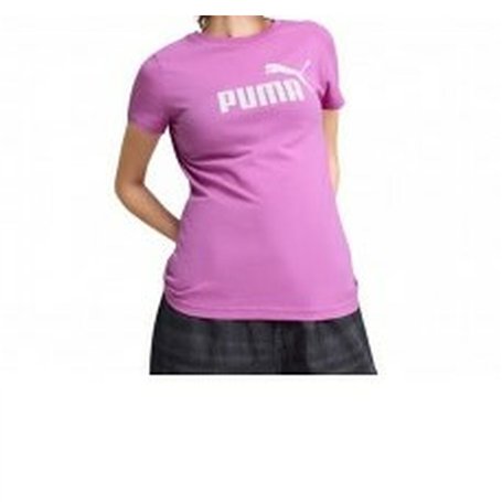 T-shirt à manches courtes femme Puma ESS No. 1 Logo Tee Rose