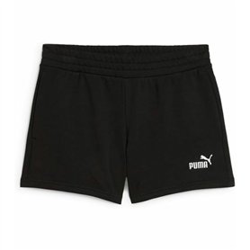 Short de Sport Puma ESS Small No. 1 Logo 4'' Shorts TR Noir
