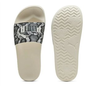 Tongs pour Femmes Puma Leadcat 2.0 Snake Chic SS25 400680 02 Beige