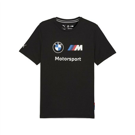T-shirt à manches courtes homme Puma BMW MMS ESS LOGO TEE 632358 01 Noir