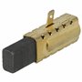 vhbw 2x balais de charbon 5 x 8 x 16 mm compatible avec Bosch PBH 2800 RE 3 603 C93 000 outil électrique