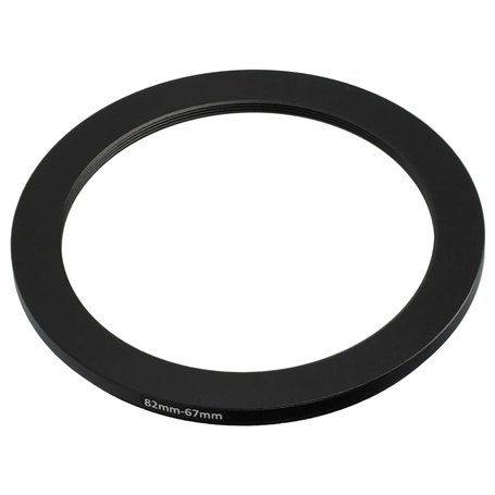 vhbw Bague d'adaptation de Filtre Step-Down de 82 mm vers 67 mm pour Objectif d'appareil Photo - Réducteur
