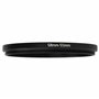 vhbw Bague d'adaptation de Filtre Step-Down de 58 mm vers 55 mm pour Objectif d'appareil Photo - Réducteur, métal, Noir