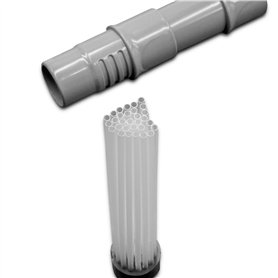 vhbw Pinceau universelle pour meubles pour tous les aspirateurs courants - Tubes petits et flexibles