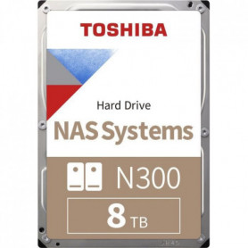 Disque Dur Interne - TOSHIBA - NAS N300 - 8To - 7200 tr/min - 3.5 Boite Retail ( 209,99 €