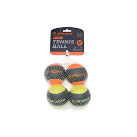 SKIPDAWG Balle de tennis pour chien avec couineur.