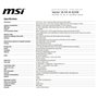 MSI Vector 16 HX AI A2XWHG-282FR : Intel Ultra 7 255HX – 16GB DDR5 – SSD 1TB – Nvidia RTX5070Ti 12GB – 16” QHD+ 240Hz – Windows 