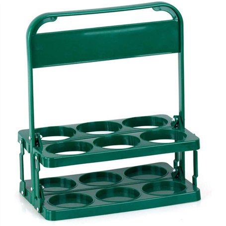 Benefischl Porte-Bouteille Pliable à 6 Trous