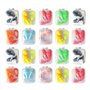 LuLyL 20 paires de bouchons d'oreille en silicone réutilisables Bouchons d'oreille à réduction de bruit étanches souples Bouchon