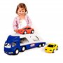 Little Tikes Grand Porte-Voitures - Grand transporteur avec 2 voitures de sport - Des heures de plaisir - Utilisation intérieure