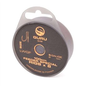 Guru LWGF Feeder | Special Rig | 100cm | # 10 | Bas de Ligne Monté