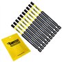 10 x SabreCut SCRSL789_10 89 mm SL7 Jeu d'embouts de tournevis à percussion magnétique à fente Single End Heavy Duty Compatible