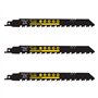 3 x SabreCut SCRS1543HM_3 scies sabres en carbure de tungstène 2 TPI S1543HM pour petites briques en fibre de ciment Poroton pou
