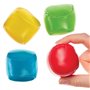 Baker Ross FX875 Mini balles molles aux couleurs de l'arc-en-ciel - paquet de 6