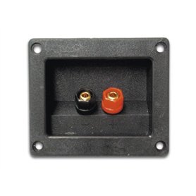 BORNIER POUR ENCEINTE - RECTANGULAIRE - DORE