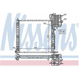 Nissens 62559A Radiateur