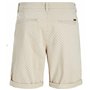 Pantalon court Jack & Jones JPSTBOWIE SHORTS SA PRINTER MID 12230336 Beige