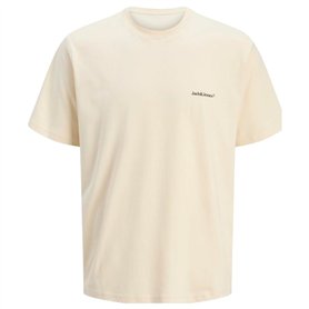 T-shirt à manches courtes homme Jack & Jones JORSPLIT BACK TEE 12272996 Blanc