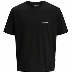 T-shirt à manches courtes homme Jack & Jones JORSPLIT BACK TEE 12272996 Noir